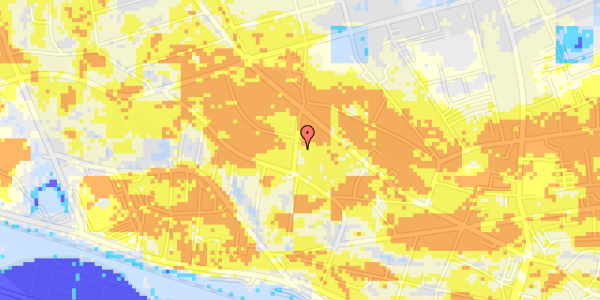 Ekstrem regn på Vester Altanvej 34, 2. th