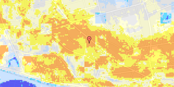 Ekstrem regn på Vester Altanvej 40, st. th