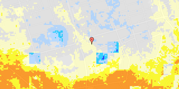 Ekstrem regn på Vinkelvej 35, st. th