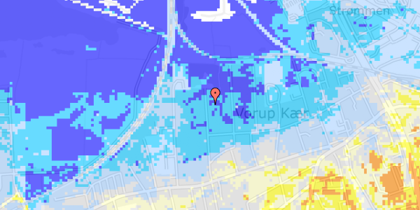 Ekstrem regn på Åvej 20