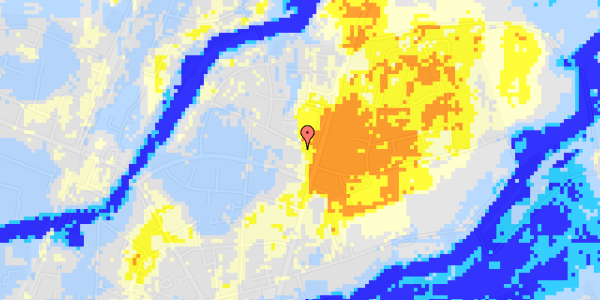 Ekstrem regn på Alpevej 1