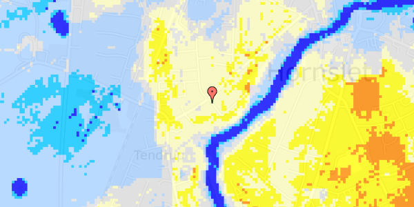 Ekstrem regn på Ballesvej 67