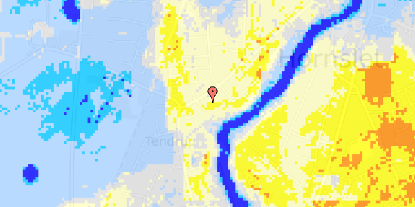 Ekstrem regn på Ballesvej 73C