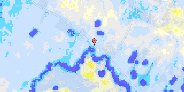 Ekstrem regn på Borupvej 93