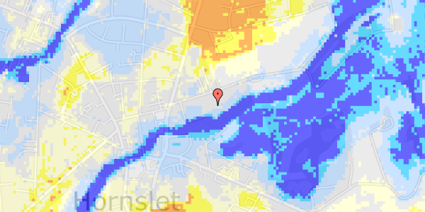 Ekstrem regn på Engvej 12A