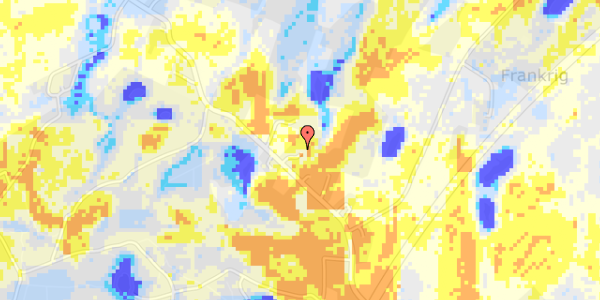 Ekstrem regn på Eskerodvej 103