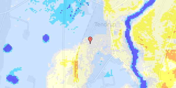 Ekstrem regn på Fuglevænget 89