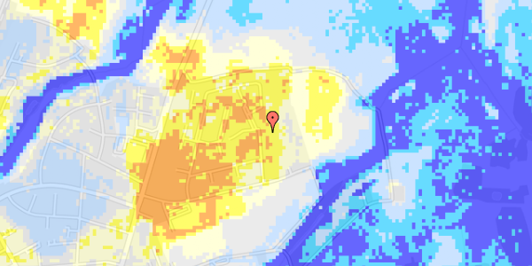 Ekstrem regn på Humlevej 12