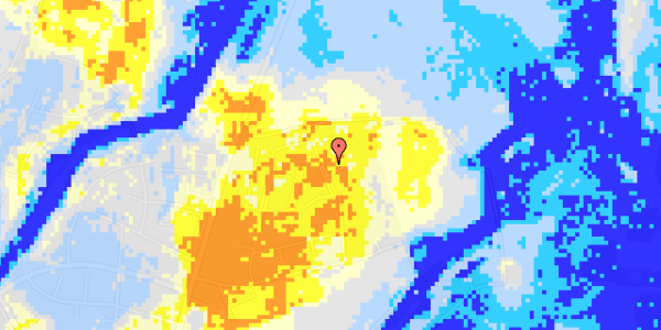 Ekstrem regn på Humlevej 19