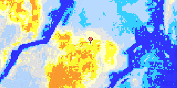 Ekstrem regn på Humlevej 32