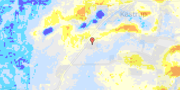 Ekstrem regn på Kastrupvej 17