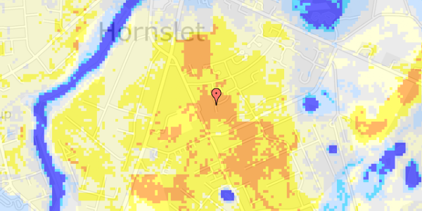 Ekstrem regn på Kringelvej 16