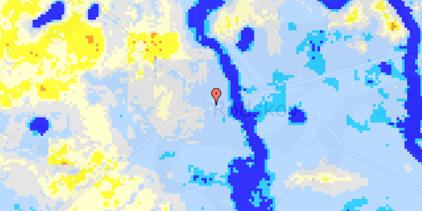 Ekstrem regn på Landevejen 73