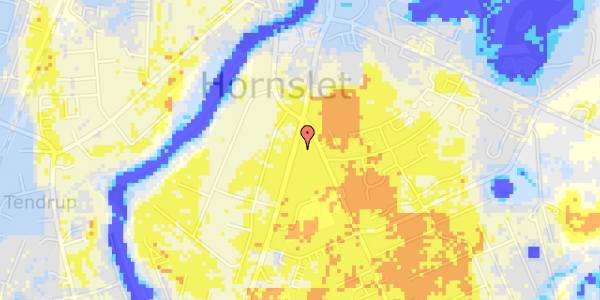 Ekstrem regn på Løgtenvej 5