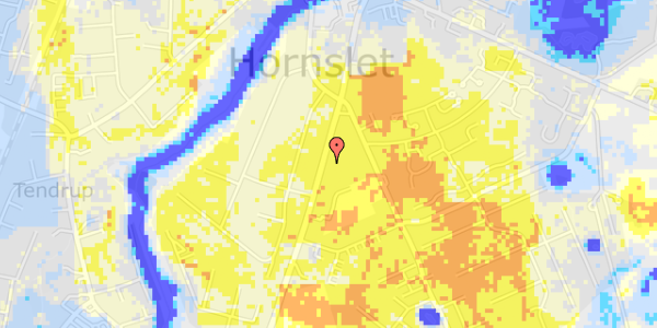 Ekstrem regn på Løgtenvej 15