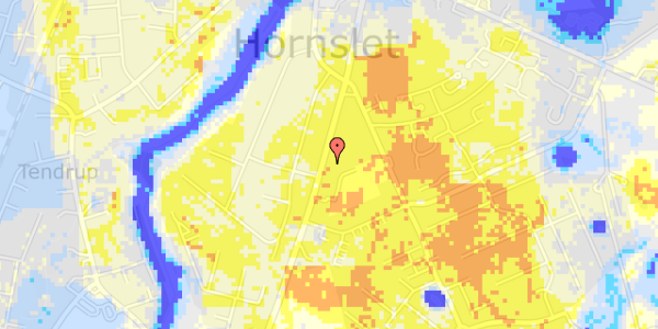 Ekstrem regn på Løgtenvej 19