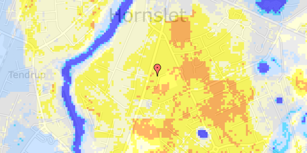 Ekstrem regn på Løgtenvej 21