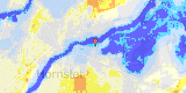 Ekstrem regn på Møllestedet 1A