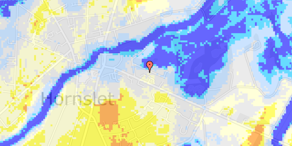 Ekstrem regn på Rodskovvej 21A