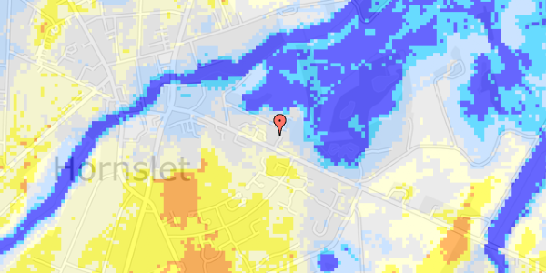 Ekstrem regn på Rodskovvej 23E