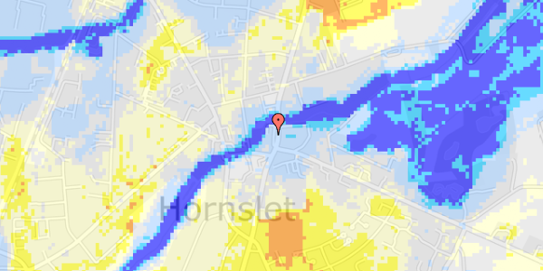 Ekstrem regn på Rosenholmvej 1