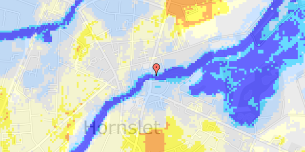 Ekstrem regn på Rosenholmvej 10A, 1. 