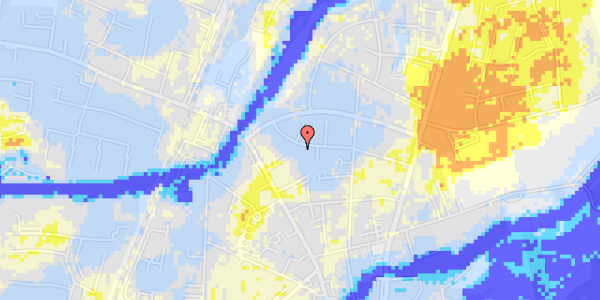 Ekstrem regn på Rosenvang 23