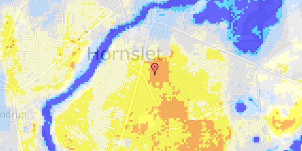 Ekstrem regn på Sct Karens Kilde 13