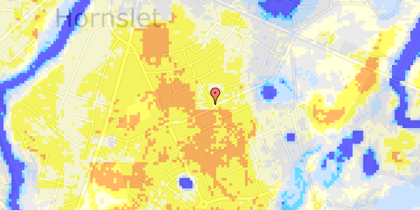 Ekstrem regn på Skjoldballen 1