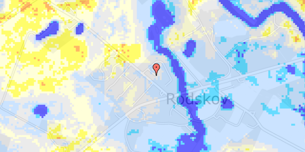 Ekstrem regn på Skovsvinget 4