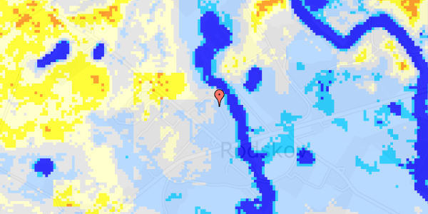 Ekstrem regn på Skovsvinget 16