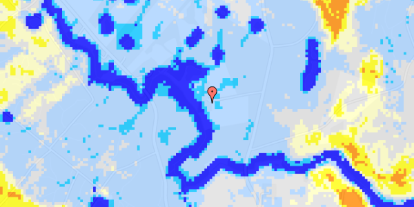 Ekstrem regn på Teglvangsvej 61