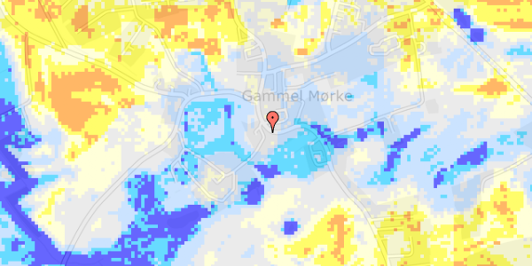 Ekstrem regn på Vesterskovgårdsvej 2