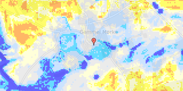 Ekstrem regn på Vesterskovgårdsvej 4