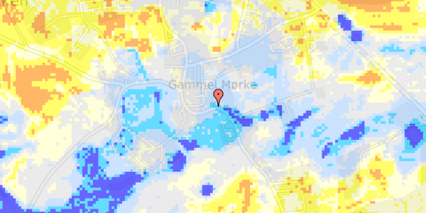 Ekstrem regn på Vesterskovgårdsvej 11