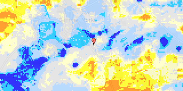 Ekstrem regn på Vesterskovgårdsvej 25