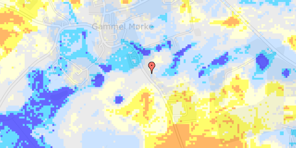 Ekstrem regn på Vesterskovgårdsvej 27