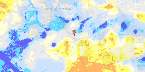 Ekstrem regn på Vesterskovgårdsvej 31