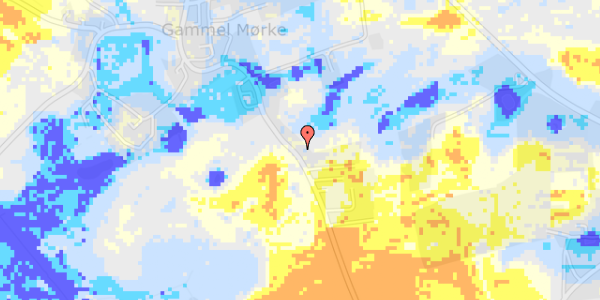 Ekstrem regn på Vesterskovgårdsvej 33