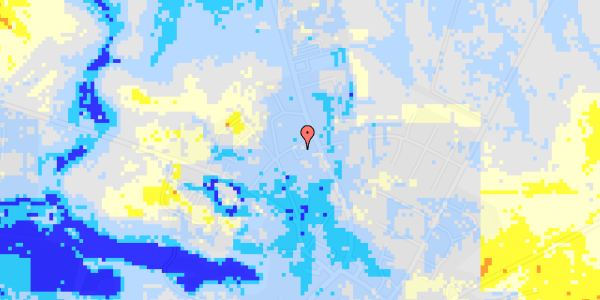 Ekstrem regn på Dr Frandsens Vej 9