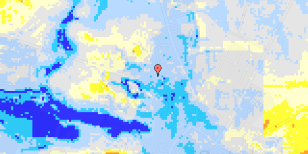 Ekstrem regn på Dr Frandsens Vej 25