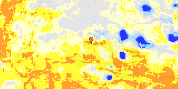 Ekstrem regn på Gl Fjellerupvej 3A