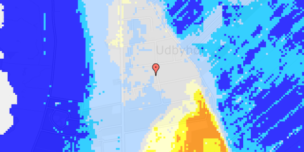 Ekstrem regn på Havtornevej 5