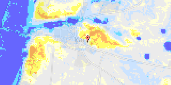 Ekstrem regn på Karevej 4