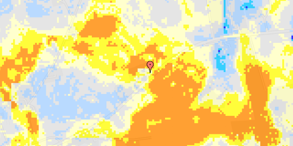 Ekstrem regn på Nordkystvejen 47