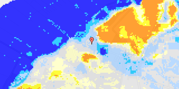 Ekstrem regn på Nydamsvej 36