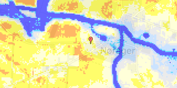 Ekstrem regn på Nymøllevej 3