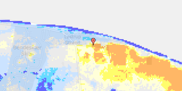 Ekstrem regn på Over Stranden 14