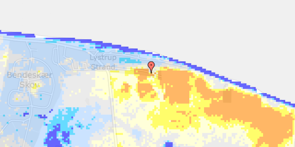 Ekstrem regn på Over Stranden 22