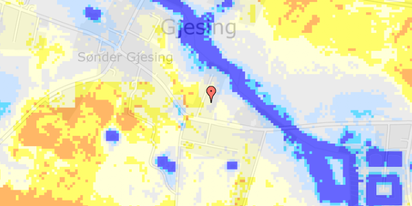 Ekstrem regn på Parcelvej 4